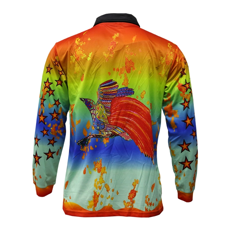 Outdoor Custom Windproof Quick Dry Breathable Fishing Wear Quick Dry Printed Design with High Quality Fishing Wear